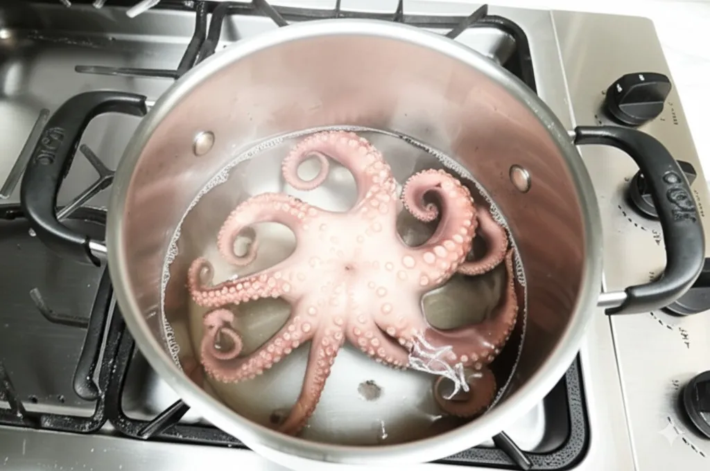 Grilled octopus with Grill Octopus