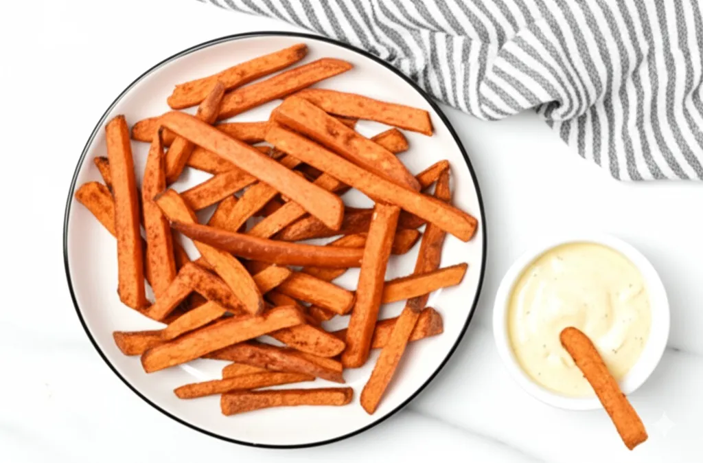 Crispy Sweet Potato Fries Recipe
HealthySideDish #VegetarianFries #VeganFries #PerfectFries #DeliciousFries