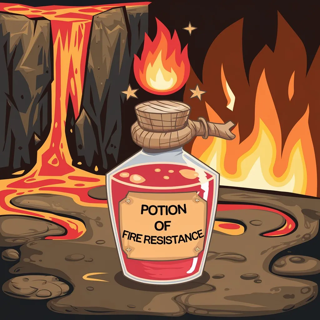 Potion of Fire Resistance 🔥 – Walk through lava and flames without damage! #MinecraftPotions
#PotionBrewing
#MinecraftCrafting
#PotionOfFireResistance
#MinecraftSurvival