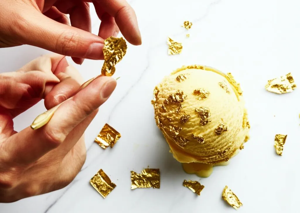 Gold Leaf Ice Cream Recipe