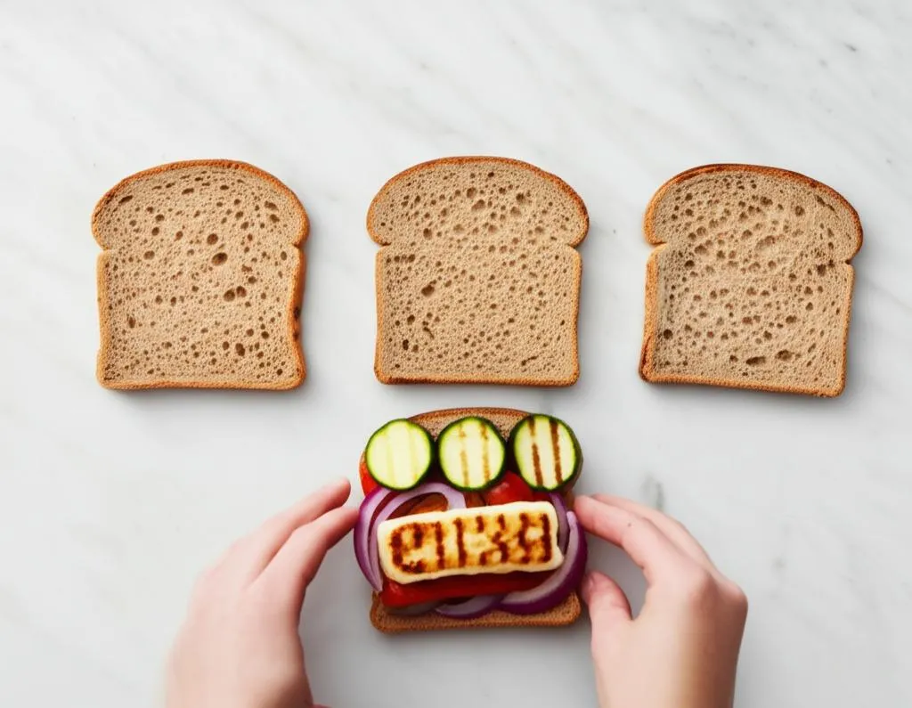 High-Protein Veggie Sandwich Recipe