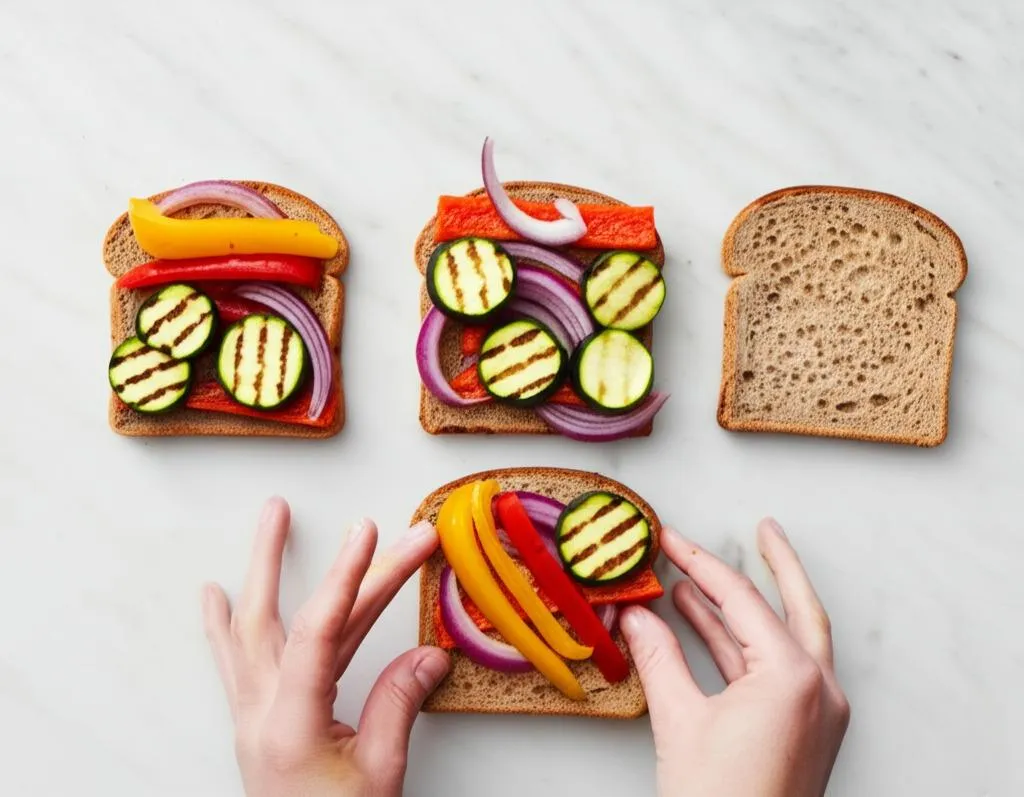 High-Protein Veggie Sandwich Recipe