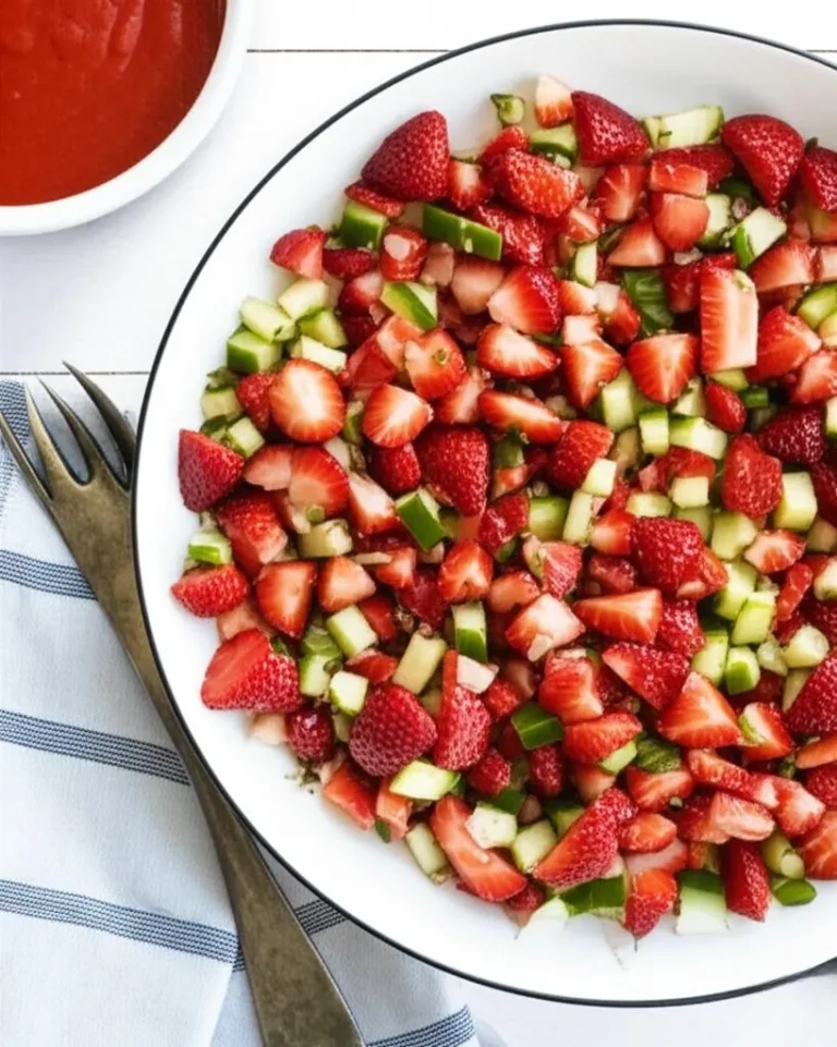 How to Make Fresh Strawberry Salsa (No Cooking Needed!)