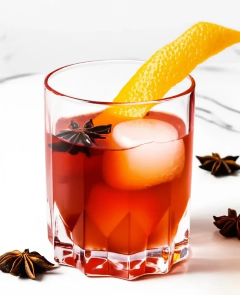 How to Make a Spiced Orange Negroni with Star Anise