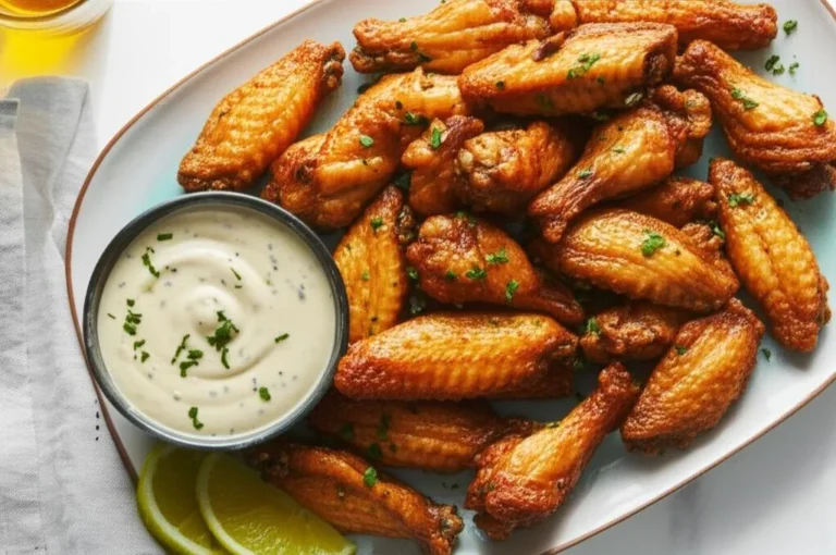 How to Make Garlic Parmesan Wings – Crispy, Cheesy & Irresistible