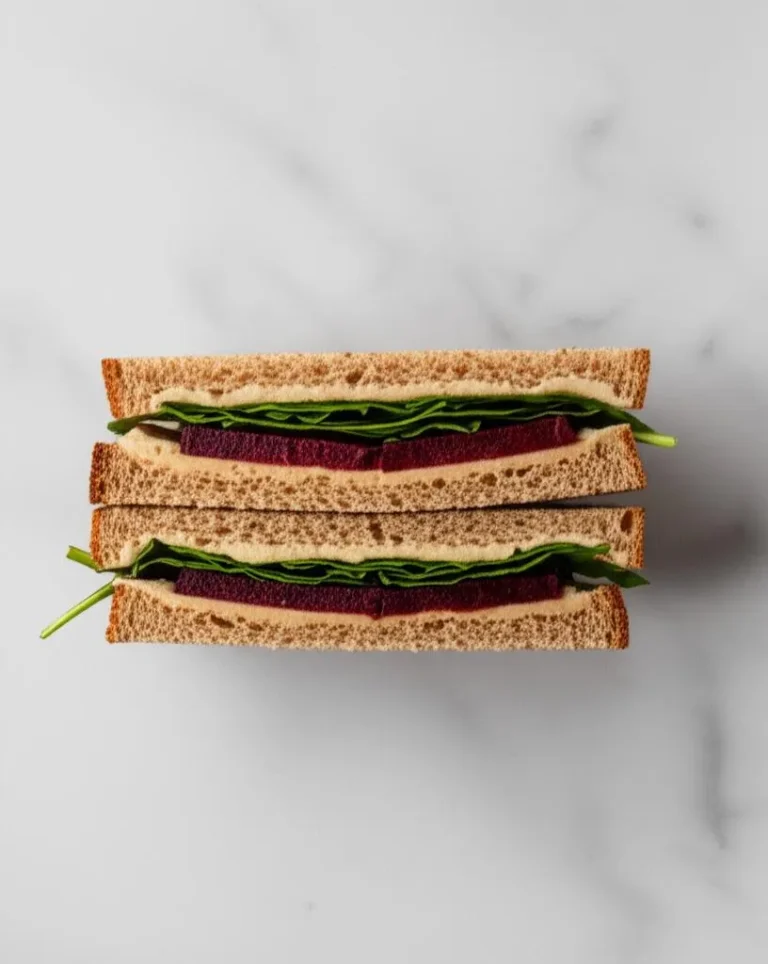 How to Make a Beet & White Bean Sandwich – Vibrant, Creamy & Plant-Based
