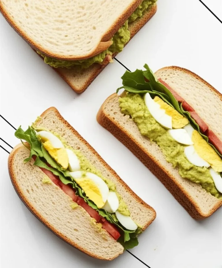 How to Make the Best Avocado Egg Salad Sandwich(No Mayo Needed!)