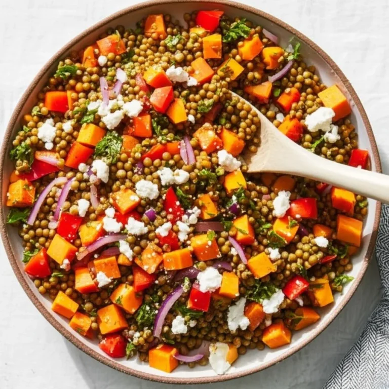 How to Make a Protein-Packed Lentil and Sweet Potato Salad